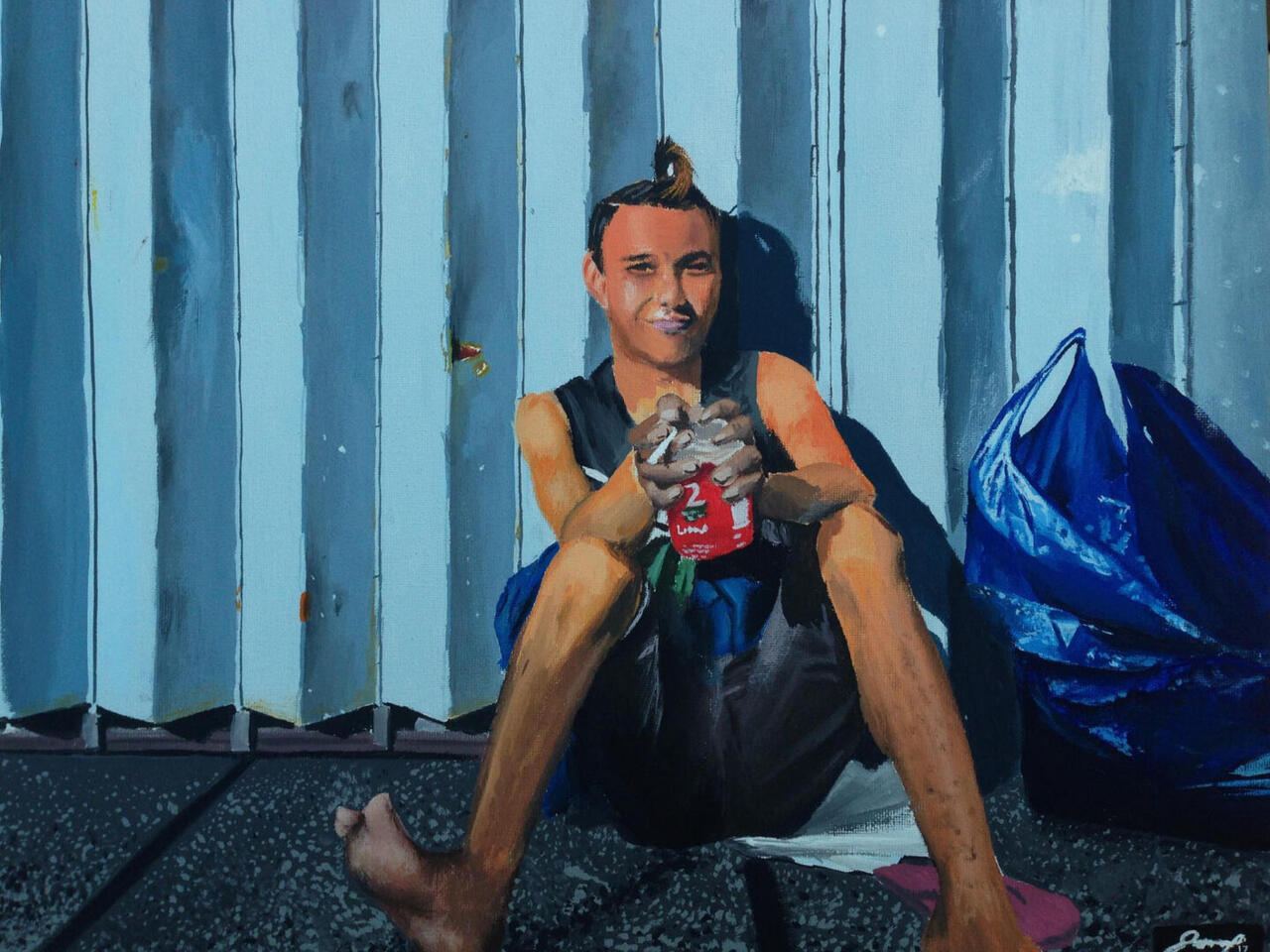 "Ngiti sa likod ng kahirapan"