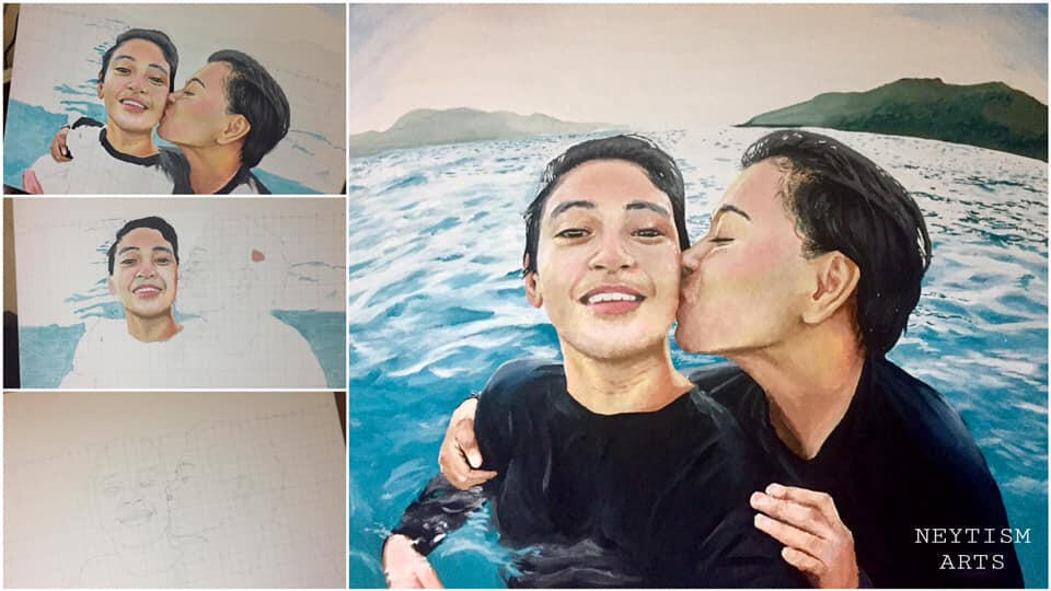 Painting commission sample